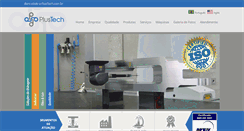 Desktop Screenshot of plustech.com.br